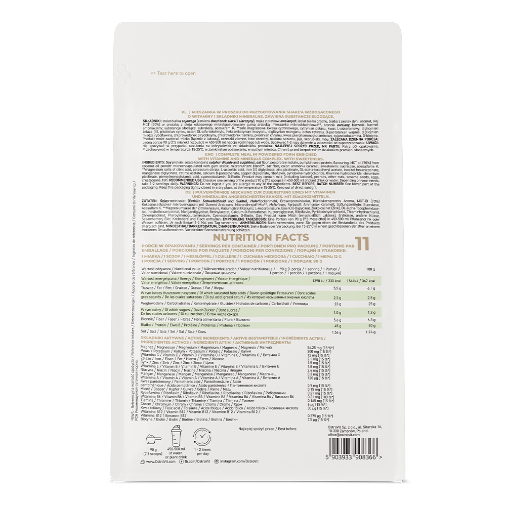 OstroVit Vegan Meal Shake