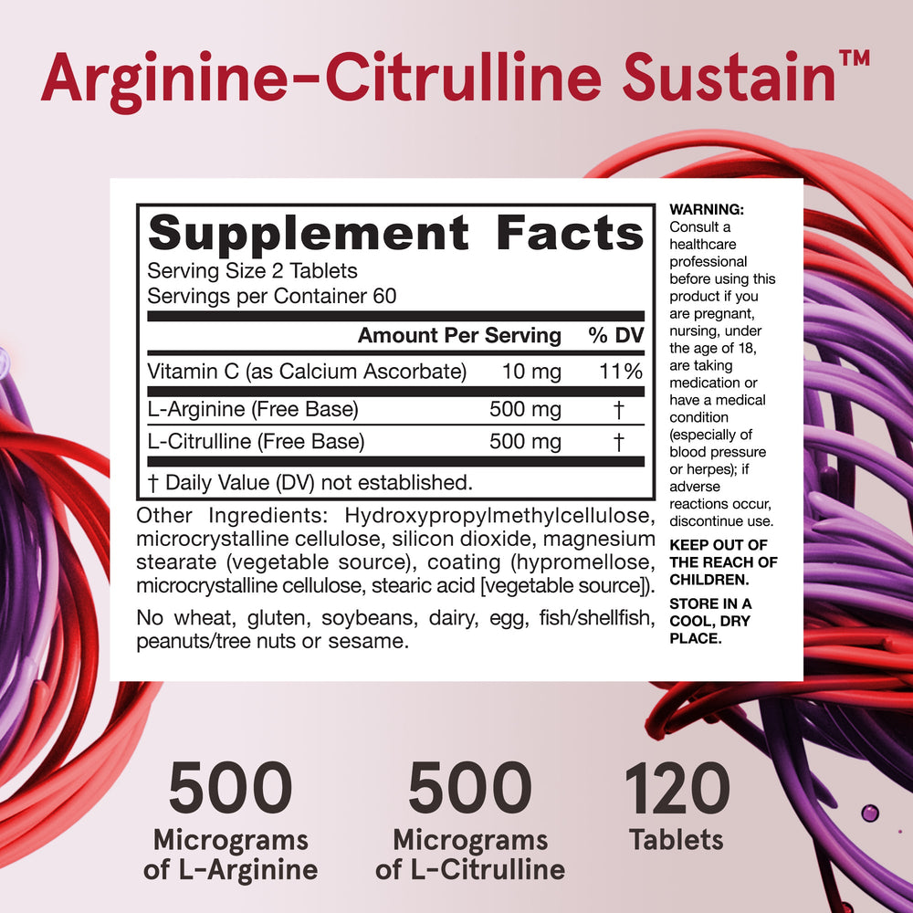 Jarrow Formulas Arginine-Citrulline Sustain