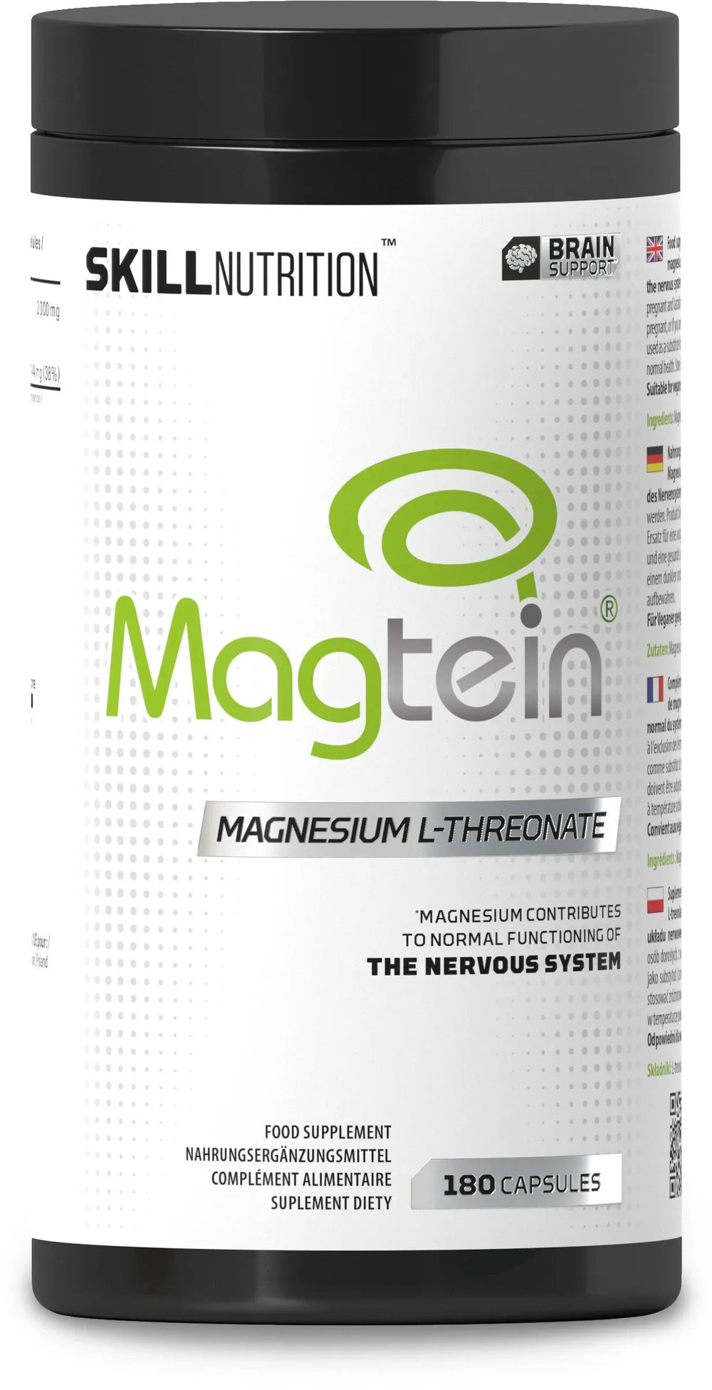 Skill Nutrition Magtein Magnesium L-Threonate