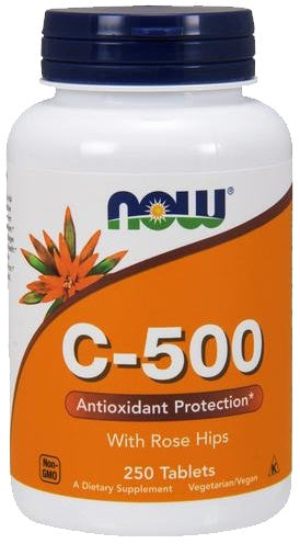 NOW Foods Vitamin C-500 with Rose Hips