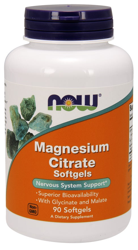 NOW Foods Magnesium Citrate Softgels