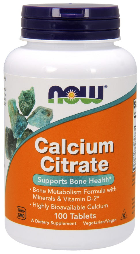 NOW Foods Calcium Citrate with Minerals & Vitamin D-2