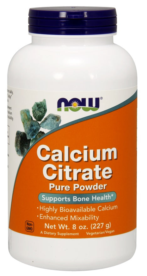 NOW Foods Calcium Citrate Pure Powder