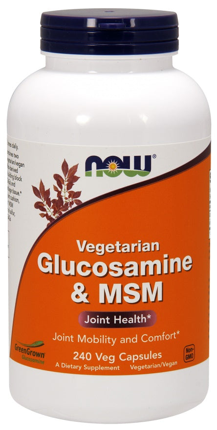 NOW Foods Glucosamine & MSM Vegetarian