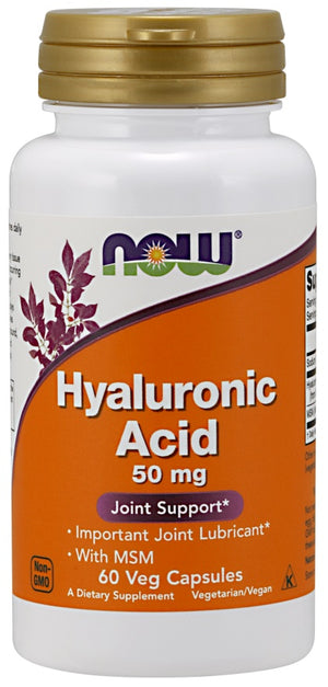 NOW Foods Hyaluronic Acid with MSM