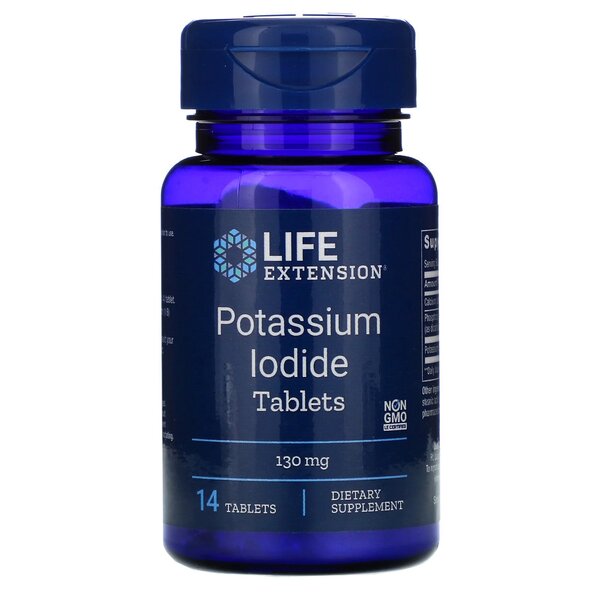 Life Extension Potassium Iodide Tablets