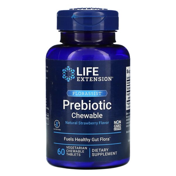 Life Extension FLORASSIST Prebiotic Chewable