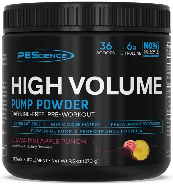 PEScience High Volume Stim-Free Pre-Workout