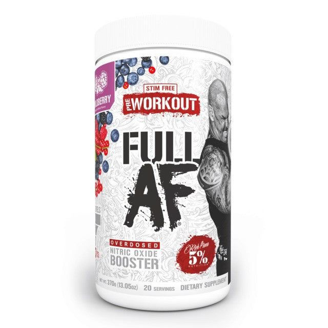 5% Nutrition Full AF Stim-Free Pump Pre-Workout