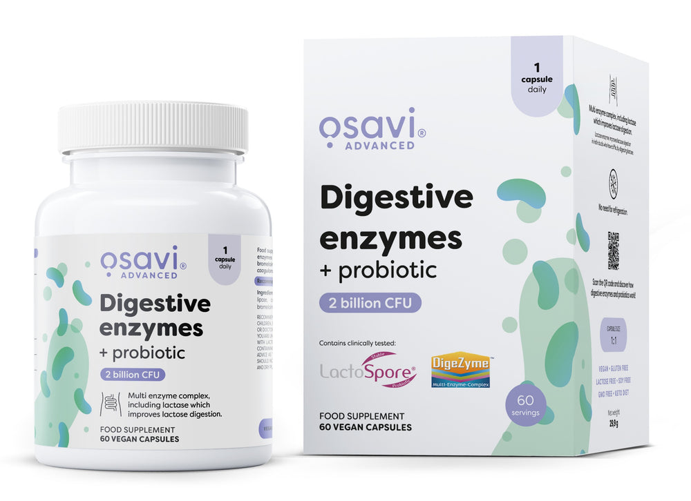 Osavi Digestive Enzymes + Probiotic