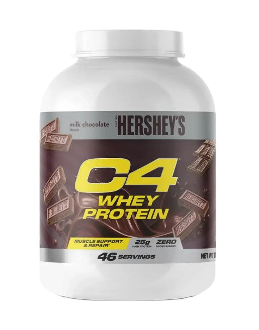 Cellucor C4 Whey Protein Powder, Hershey's Chocolate, 25g Protein, Low Sugar