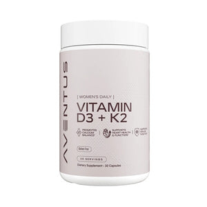 Aventus Supplements Vitamin D3 + K2