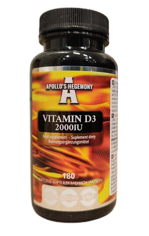 Apollo's Hegemony Vitamin D3 2000IU