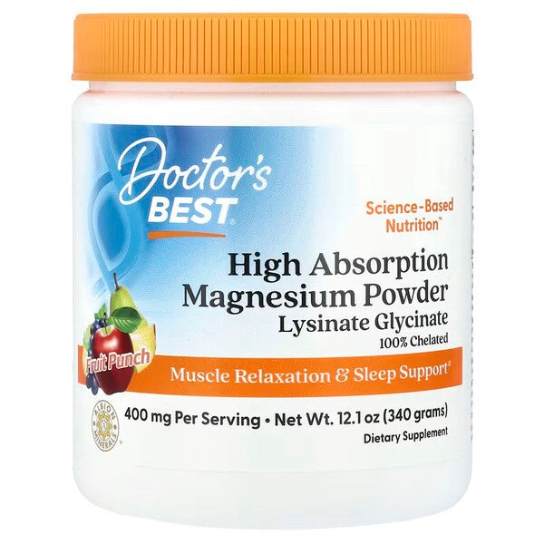 Doctor's Best High Absorption Magnesium Powder