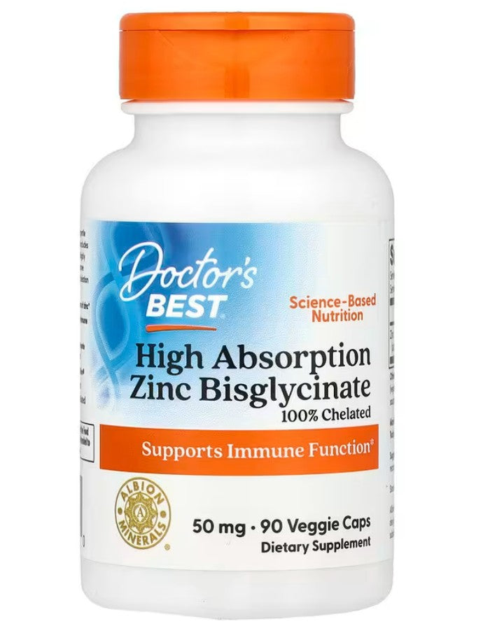 Doctor's Best High Absorption Zinc Bisglycinate