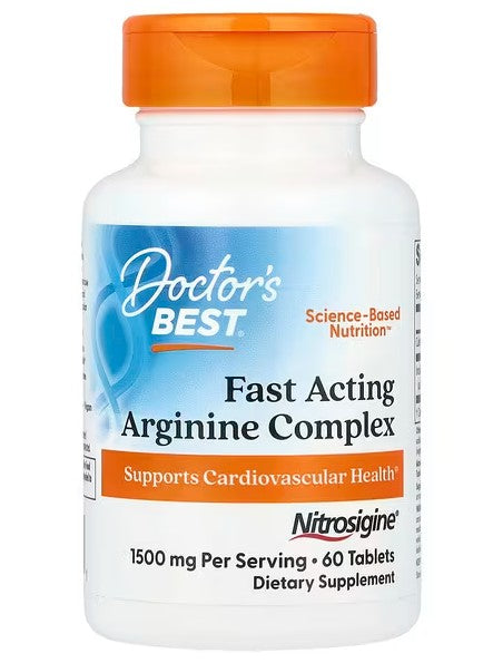Doctor's Best Fast Acting Arginine Complex with Nitrosigine