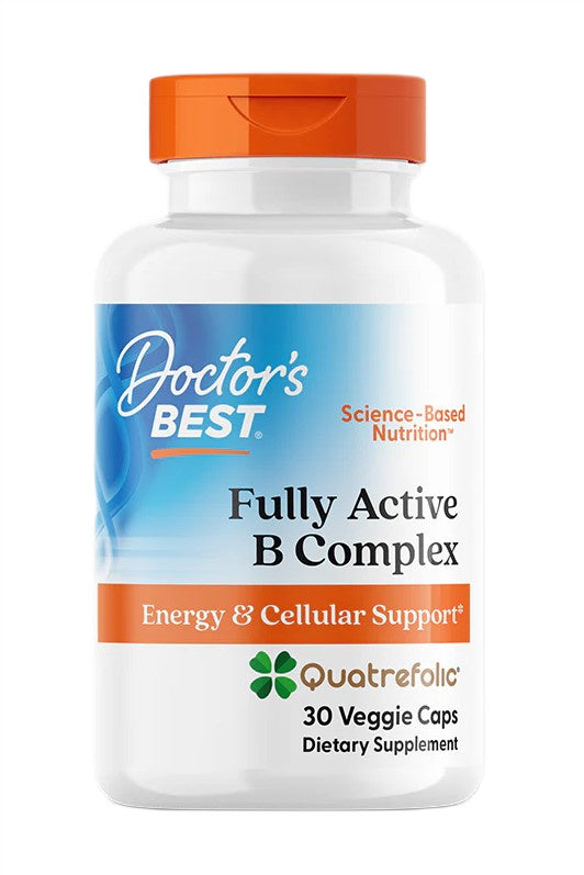 Doctor's Best Fully Active B-Complex with Quatrefolic