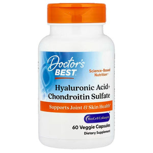 Doctor's Best Hyaluronic Acid + Chondroitin Sulfate with BioCell Collagen