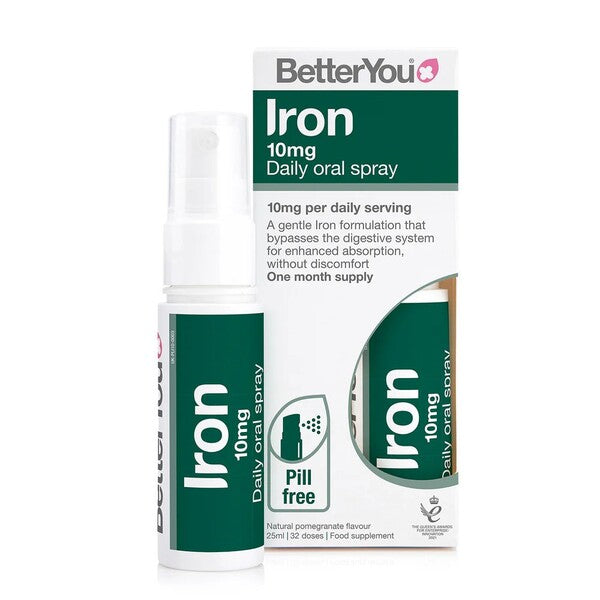 BetterYou Iron 10mg Daily Oral Spray