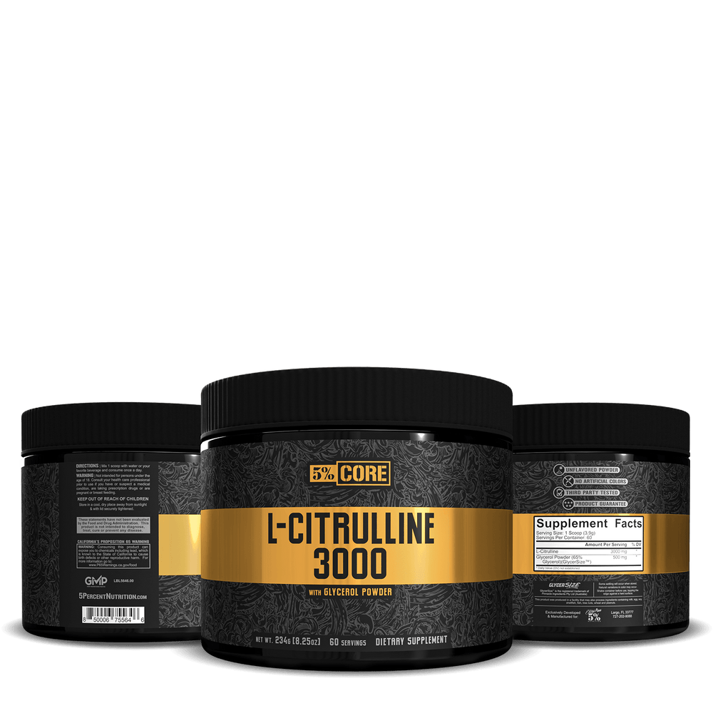 5% Nutrition L-Citrulline 3000 with Glycerol
