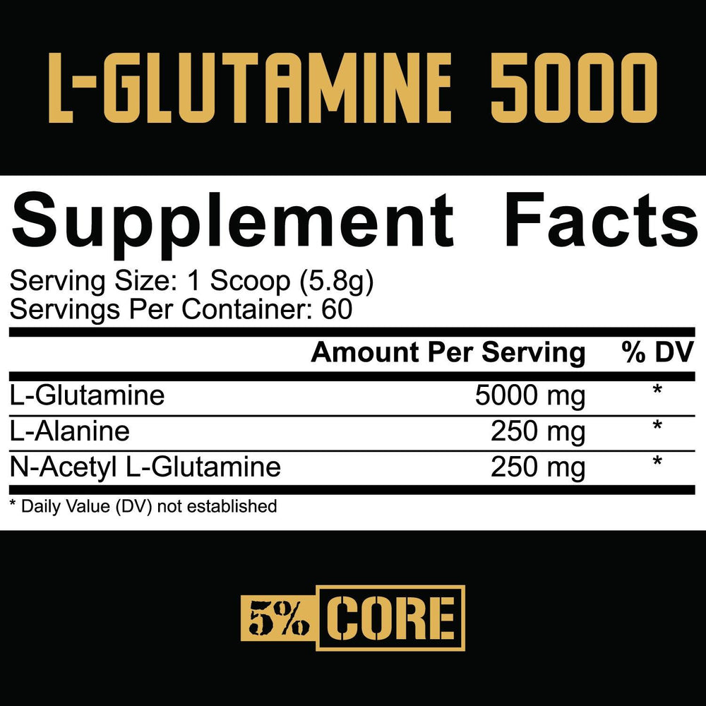 5% Nutrition L-Glutamine 5000