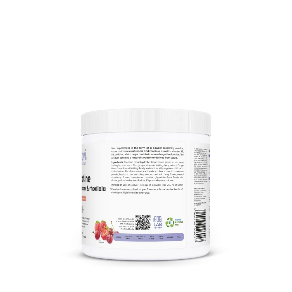Osavi Creatine, Mushrooms & Rhodiola