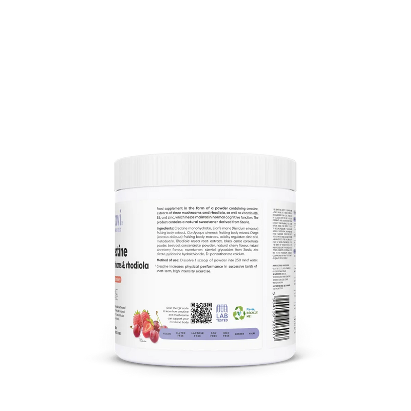 Osavi Creatine, Mushrooms & Rhodiola