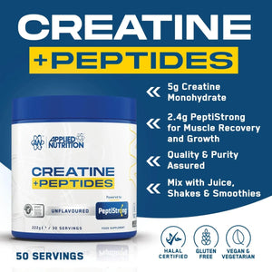 Applied Nutrition Creatine Monohydrate + Peptide